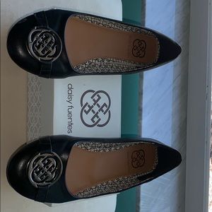 Black PU Daisy Fuentes size 8